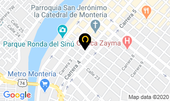 Mapa de Promosalud Del Sinú Ltda. en Montería