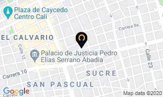 Mapa de Promotora De Herrajes Ltda. en Cali