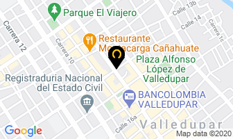 Mapa de Promotora Inmobiliaria Ltda en Valledupar