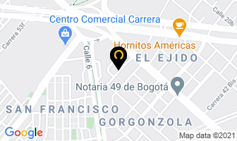 Mapa de Propandina S.a. en Bogotá D.C