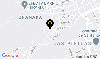 Mapa de Propandina S.a. en Bucaramanga