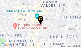 Mapa de Propiedad Raíz en Medellín