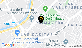 Mapa de Proquident S.a. en Envigado