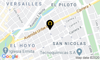 Mapa de Prorod Cali Y Cía. Ltda. en Cali