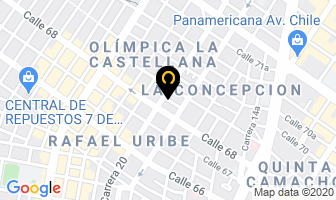 Mapa de Prorthopedics Ltda en Bogotá D.C