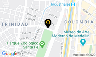 Mapa de Prosaltex en Medellín