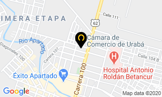 Mapa de Prosalud Ltda. en Apartadó