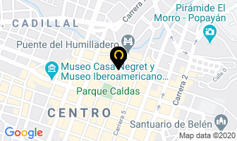 Mapa de Prosegur en Popayán