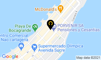 Mapa de Proser Ltda. en Cartagena
