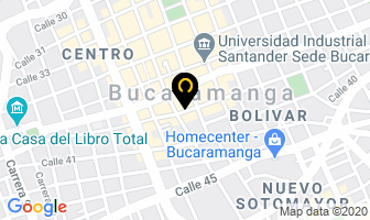 Mapa de Proservir O.s.p en Bucaramanga