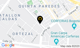 Mapa de Prosodem Ltda. en Bogotá D.C