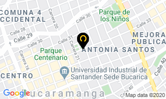 Mapa de Prosound en Bucaramanga