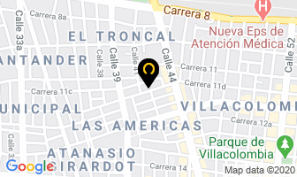 Mapa de Protabaco Ltda. en Cali