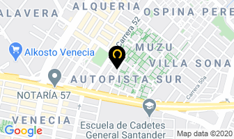 Mapa de Protac Papers Ltda. en Bogotá D.C