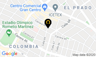 Mapa de Protección & Extintores Ltda. en Barranquilla