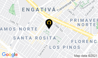 Mapa de Protege Servicios en Bogotá D.C