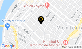 Mapa de Proteger Salud Ocupacional E.u. en Montería