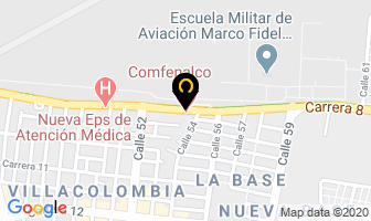 Mapa de Protenal Ltda. Cali en Cali