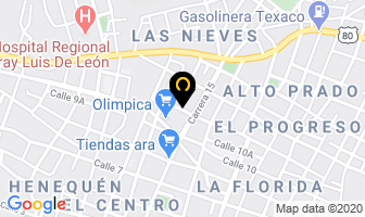 Mapa de Proveedora La Cachaquera en Plato