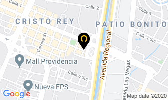 Mapa de Proveempresas Ltda. en Medellín