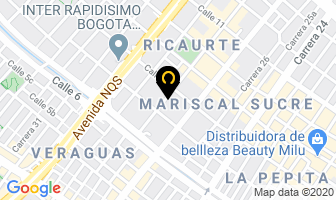 Mapa de Provemel Ltda en Bogotá D.C