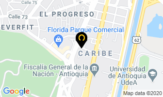 Mapa de Provicol Y Disolventes Ltda. en Medellín
