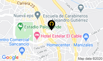 Mapa de Provinco S.a. en Manizales