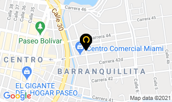 Mapa de Provisiones El Rey en Barranquilla