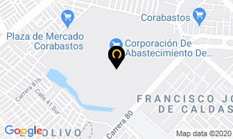 Mapa de Provixur en Bogotá D.C