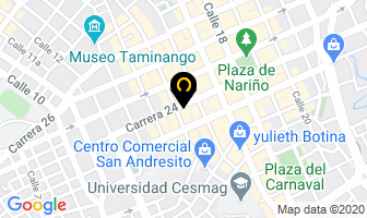 Mapa de Proyeccion Audiovisual en Pasto