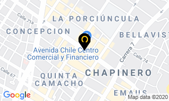 Mapa de Proyección Gerencial Ltda en Bogotá D.C