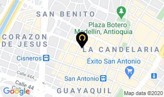 Mapa de Proyect Fashion en Medellín