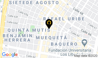 Mapa de Proyectamos Publicidad en Bogotá D.C