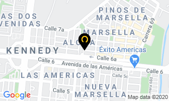 Mapa de Proyectemos Ya Ltda. en Bogotá D.C