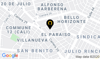 Mapa de Proyecto Siglo Xxi en Cali