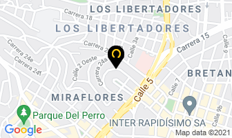 Mapa de Proyecto Y Visiones De Occidente en Cali