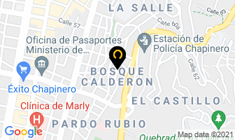 Mapa de Proyectos E Interventorias Ltda. en Bogotá D.C