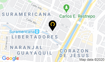 Mapa de Proyectos Inteligentes De Mercadeo - Pritsma Ltda. en Medellín