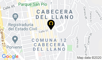 Mapa de Proyectos Y Construcciones S.a. en Bucaramanga
