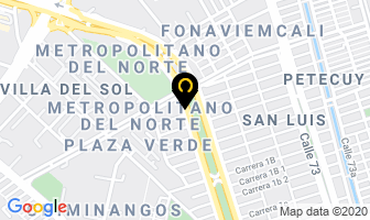 Mapa de Proyectos Y Montajes Ltda. en Cali