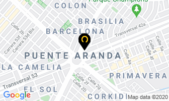 Mapa de Proyinox en Bogotá D.C