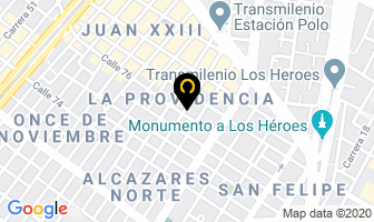 Mapa de Proyns S.a. Ingenieros en Bogotá D.C