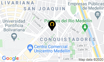 Mapa de Prz Producciones en Medellín