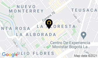 Mapa de Ps Driwall Service Ltda. en Bogotá D.C