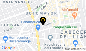 Mapa de Ps. Juan José Cañas en Bucaramanga