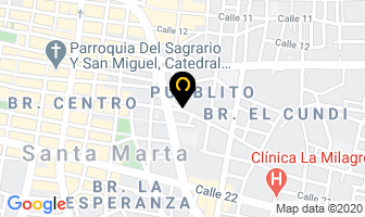 Mapa de Psc Refrigeración en Santa Marta