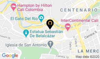 Mapa de Psicologo en Cali