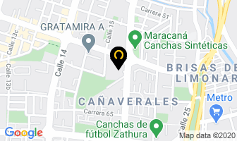 Mapa de Psicologo Alvaro Ivan Ortegon en Cali