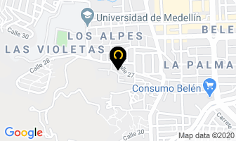 Mapa de Publi Anuncios Aminter en Medellín