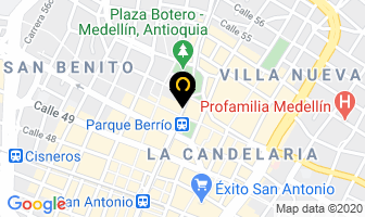 Mapa de Publicaciones Judiciales en Medellín